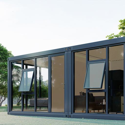 Side view of The Bay prefabricated home